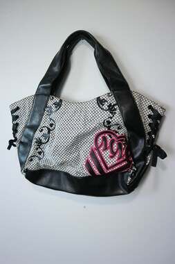 Metal Mulisha Y2K Patterned Faux Leather Bag Purse